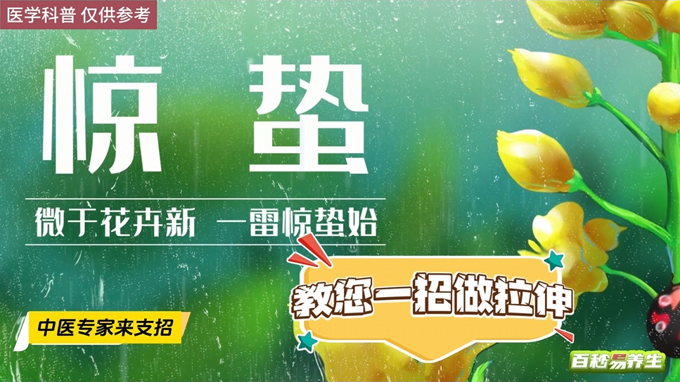 【养生妙招】惊蛰节气，教您一招做拉伸